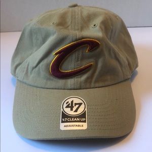 NBA Hat Cleveland Cavaliers Tan '47 - Adjustable